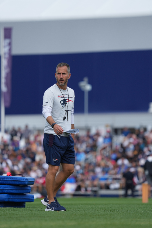 Tyler Hughes in a Football Stadium